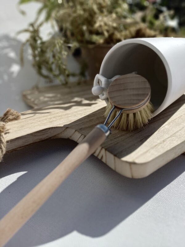 Brosse vaisselle tête amovible Agapanthe boutique
