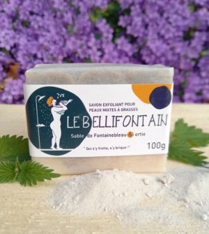 Savon exfoliant Le bellifontain Agapanthe boutique
