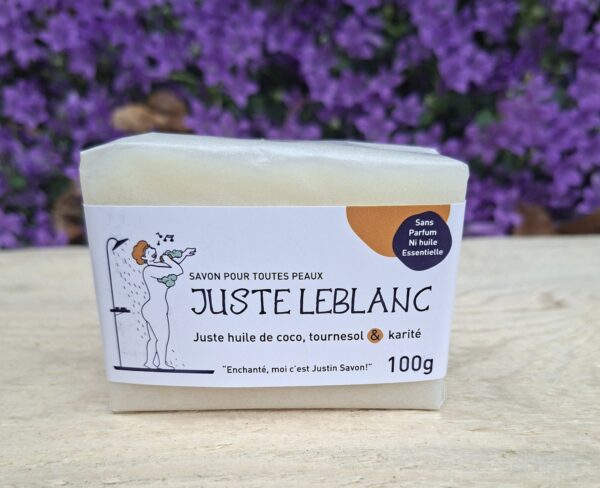 Savon Juste le Blanc RIBAMBULLE Agapanthe Boutique Savon Juste le Blanc RIBAMBULLE Agapanthe Boutique