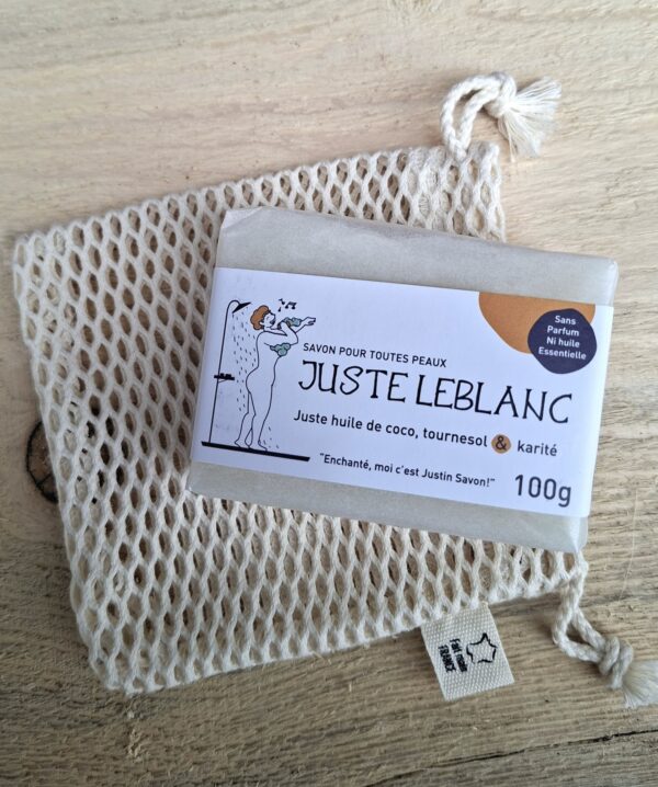 Savon Juste le Blanc RIBAMBULLE Agapanthe Boutique Savon Juste le Blanc RIBAMBULLE Agapanthe Boutique