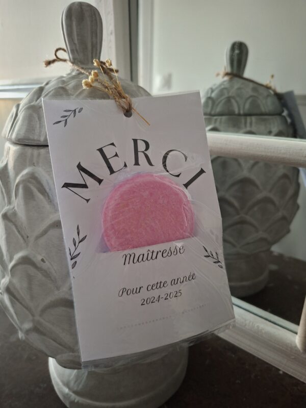 Cadeau fin d'année "Merci" Hammam de douche AGAPANTHE BOUTIQUE