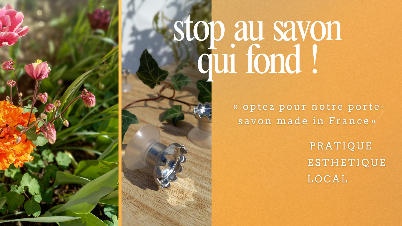 porte savon made in France Agapanthe boutique